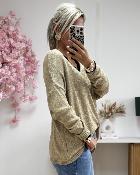 Pull Lurex or noir