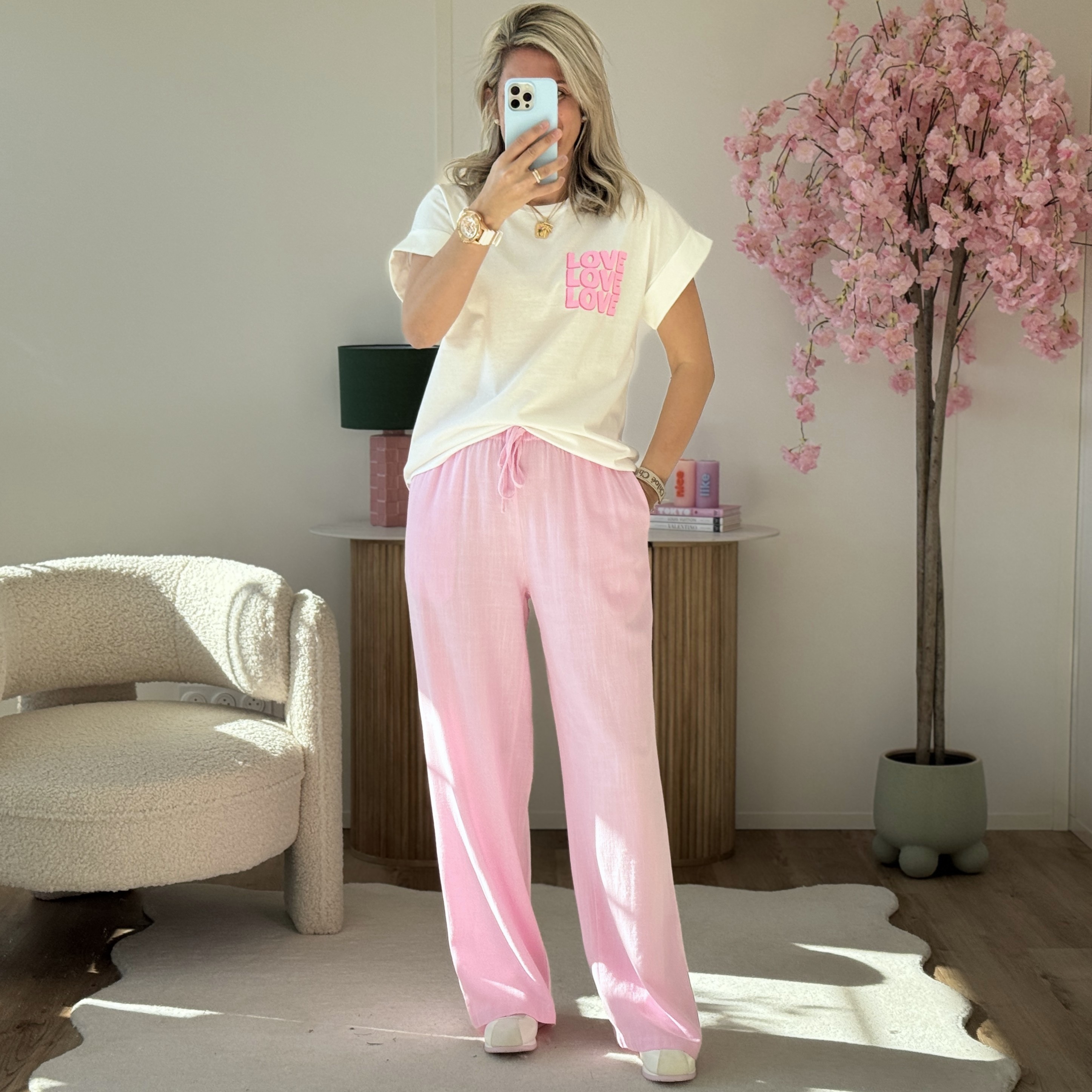 Pantalon Billy rose (taille grand)