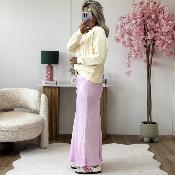 Jupe Satinée rose