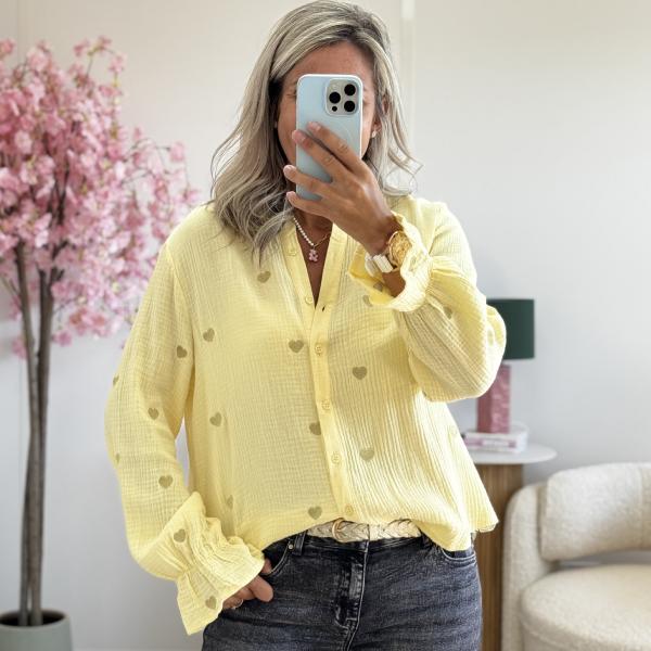 Chemise Wayne jaune
