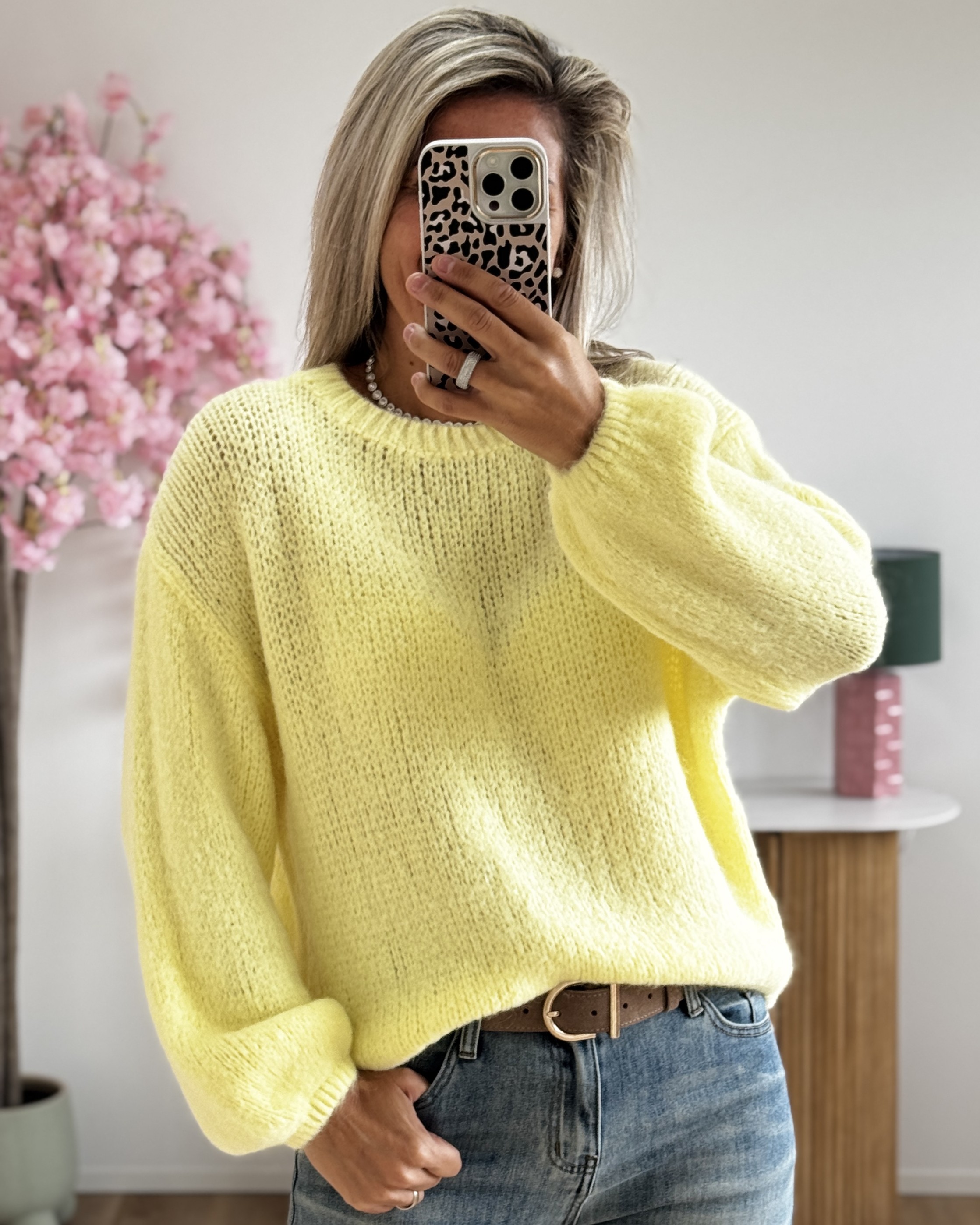Pull Corentin jaune