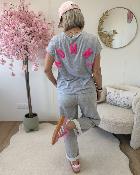 T shirt mommy fushia