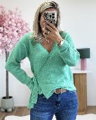 Gilet Juliette vert