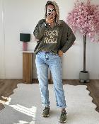 Pull Rock and roll kaki