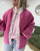 Veste reversible liberty rose