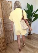 Combi short Dora jaune