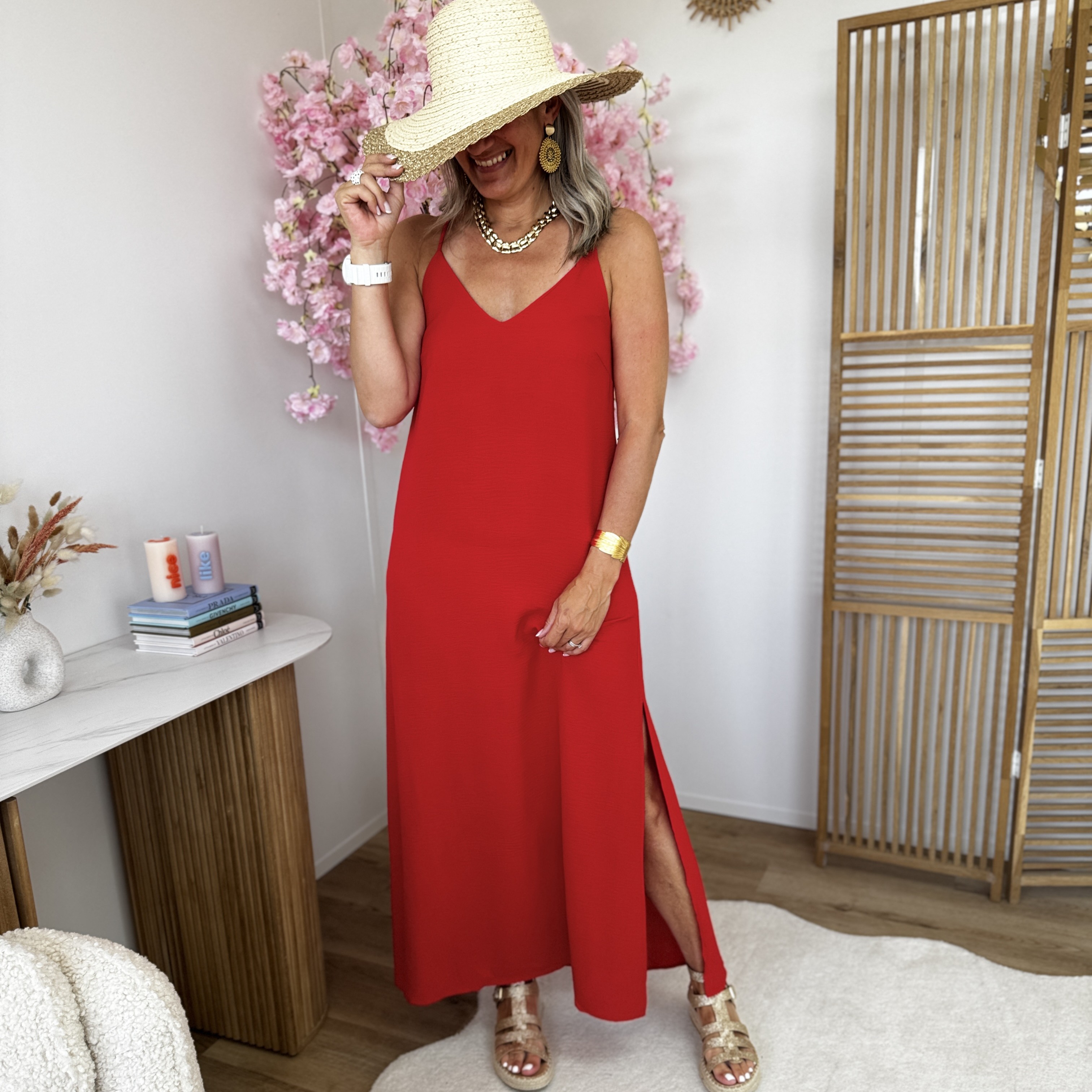 Robe Ninon rouge
