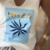 Debardeur Ibiza bleu