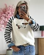 Pull Doris gris