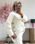 Pull Alba blanc