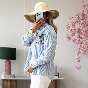 Chemise Lilou bleu