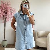 Robe Amber bleu clair