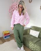 Pantalon Amelie kaki