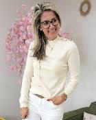 Pull Apolline beige