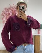 Pull Ryan bordeaux