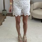 Short Esma blanc