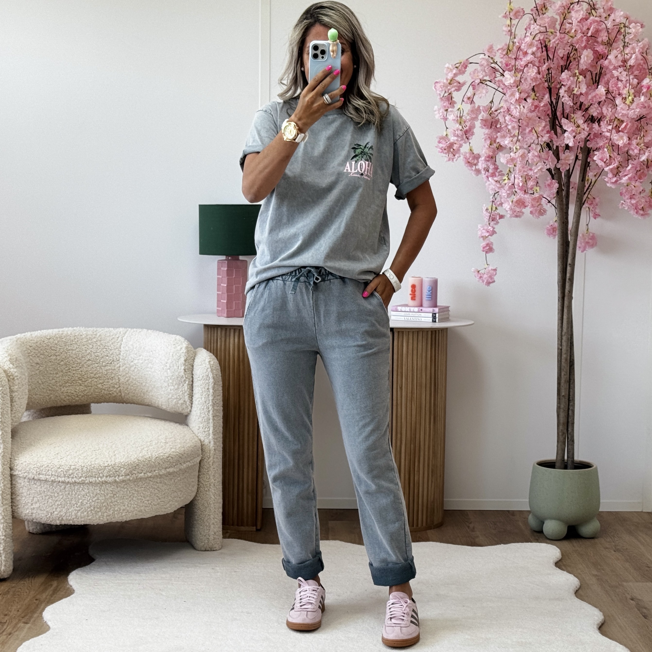 Jogg Meredith gris