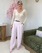 Sous pull cashemire beige