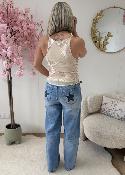 Top Perrine beige (taille petit)