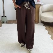 Pantalon Paula chocolat