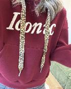 Sweat Iconic bordeaux