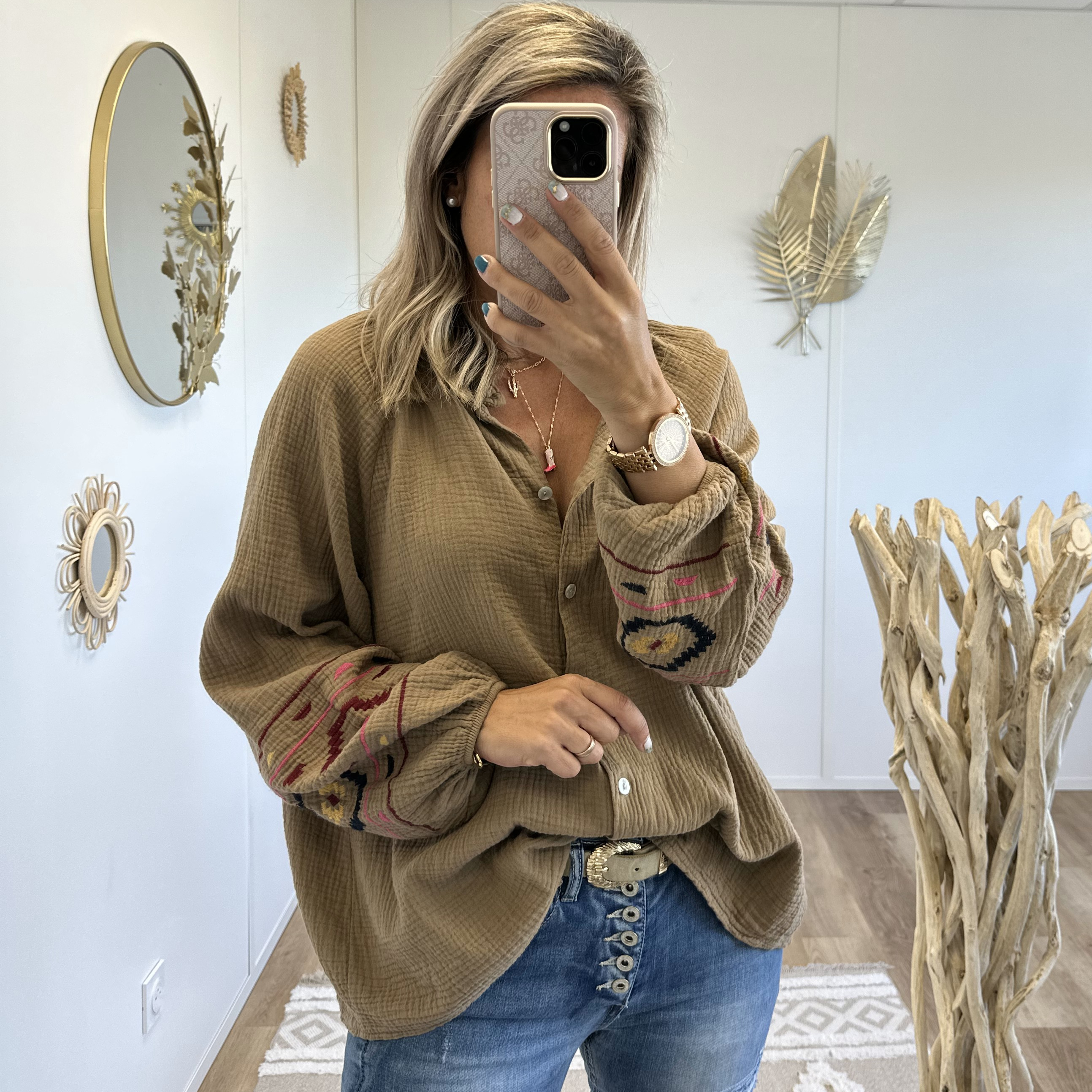 Chemise Tom camel