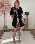 Manteau Melissa noir