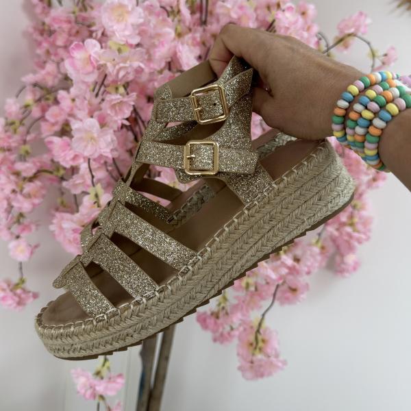 Espadrilles pailletées