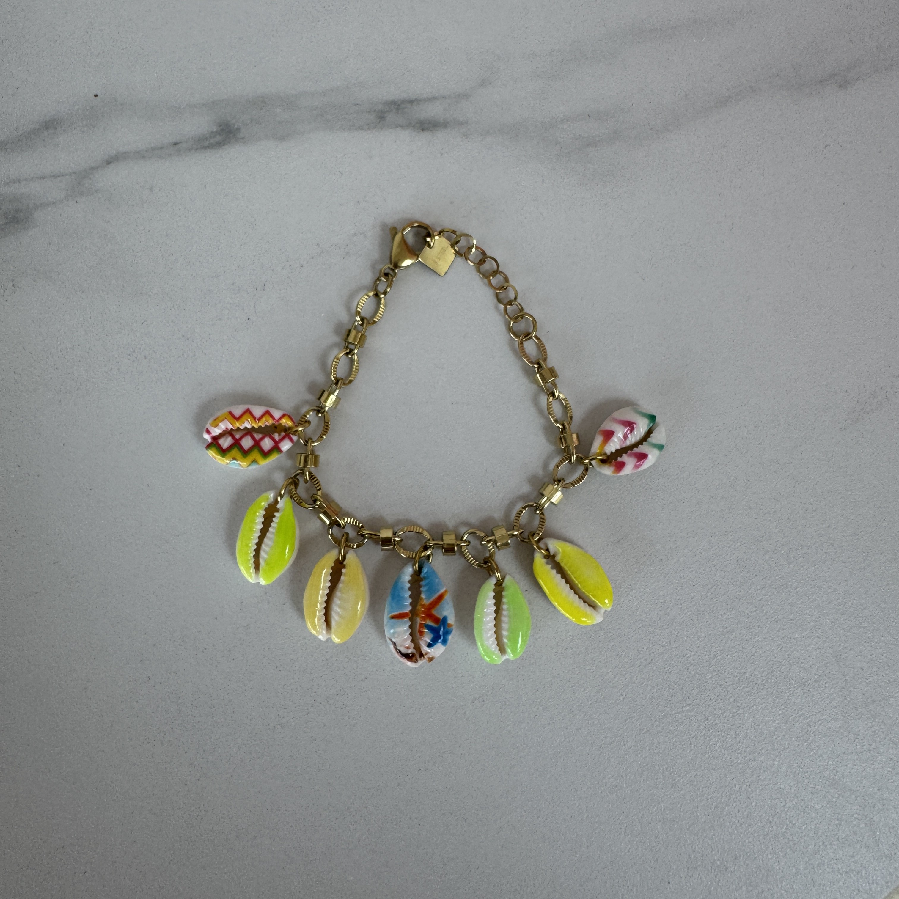 Bracelet or coquillages