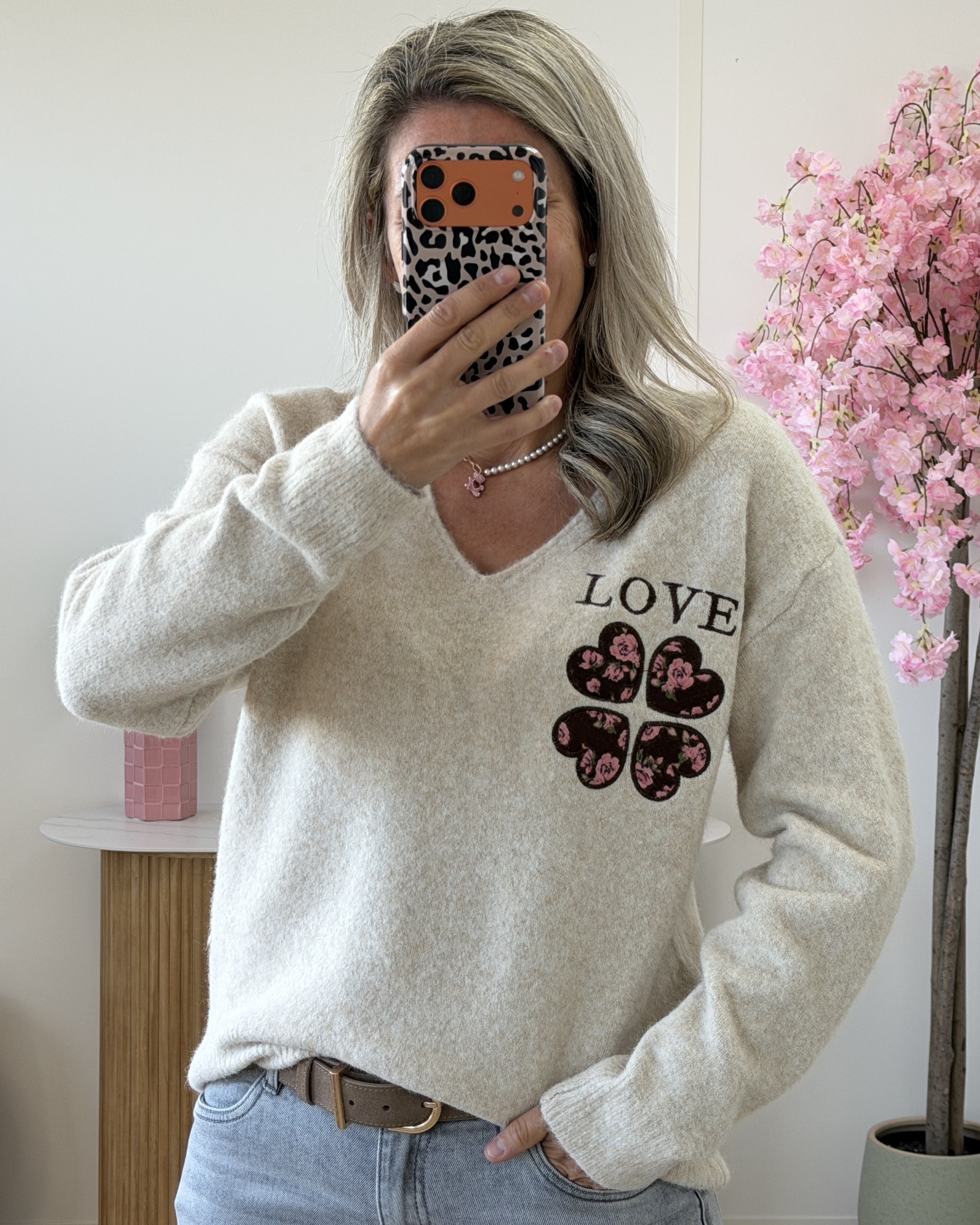 Pull Nayeli beige