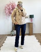Manteau Douglas camel