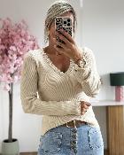 Pull Celyan beige