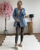 Blazer en jeans oversize