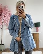 Blazer en jeans oversize
