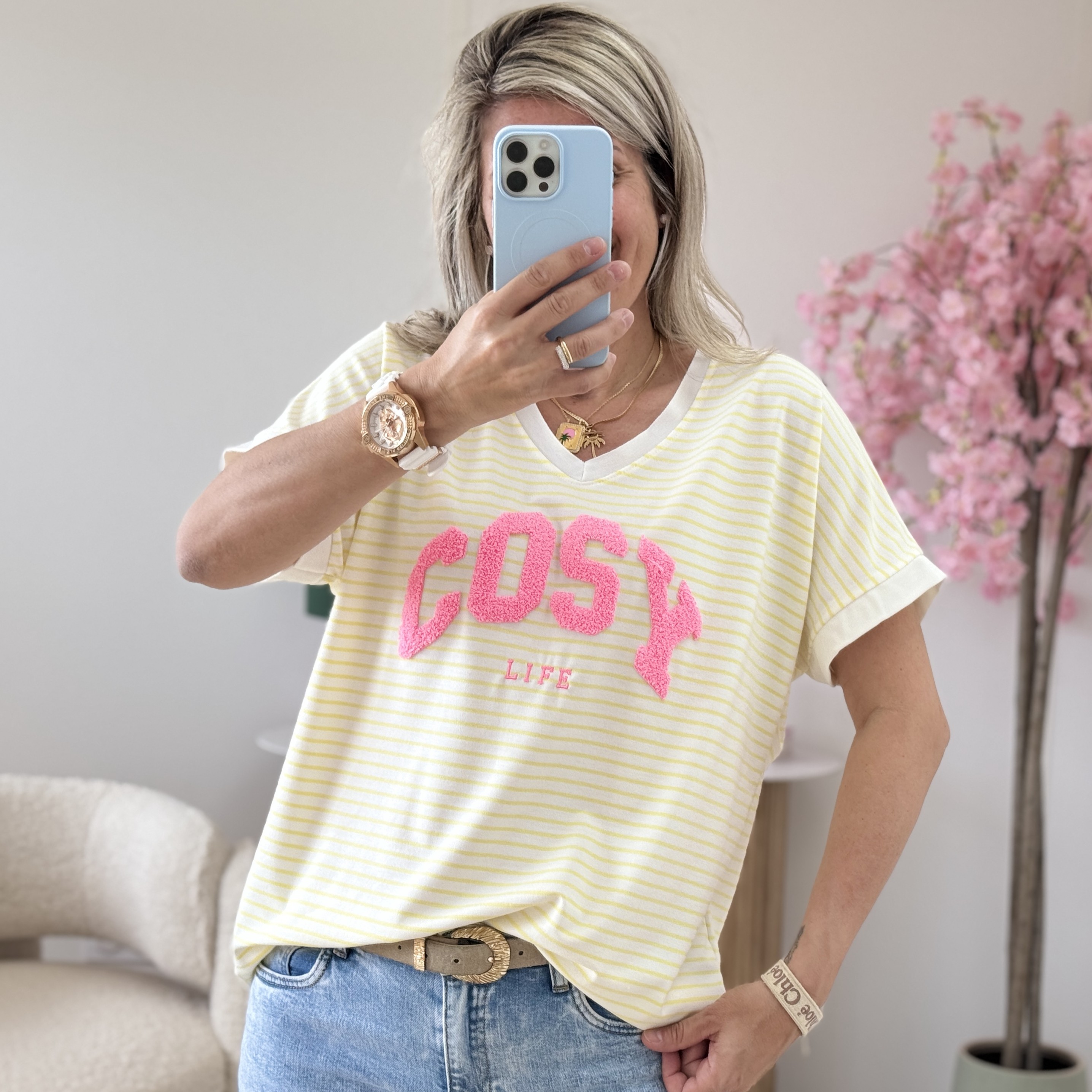 Tee shirt Cosy jaune