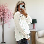 Chemise Wayne vert