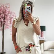 Blouse Lisette beige