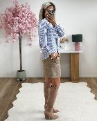 Jupe Nancy taupe