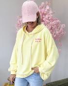 Sweat Dolce vita jaune