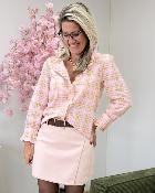 Jupe short Natanael rose