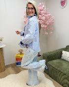 Chemise Romane bleue