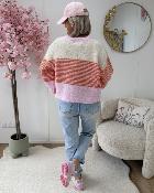 Gilet Eleonore corail