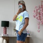 Tee shirt Beach ciel
