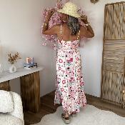 Robe Venise rose