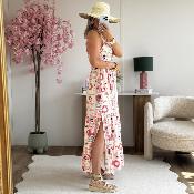 Robe Venise rose