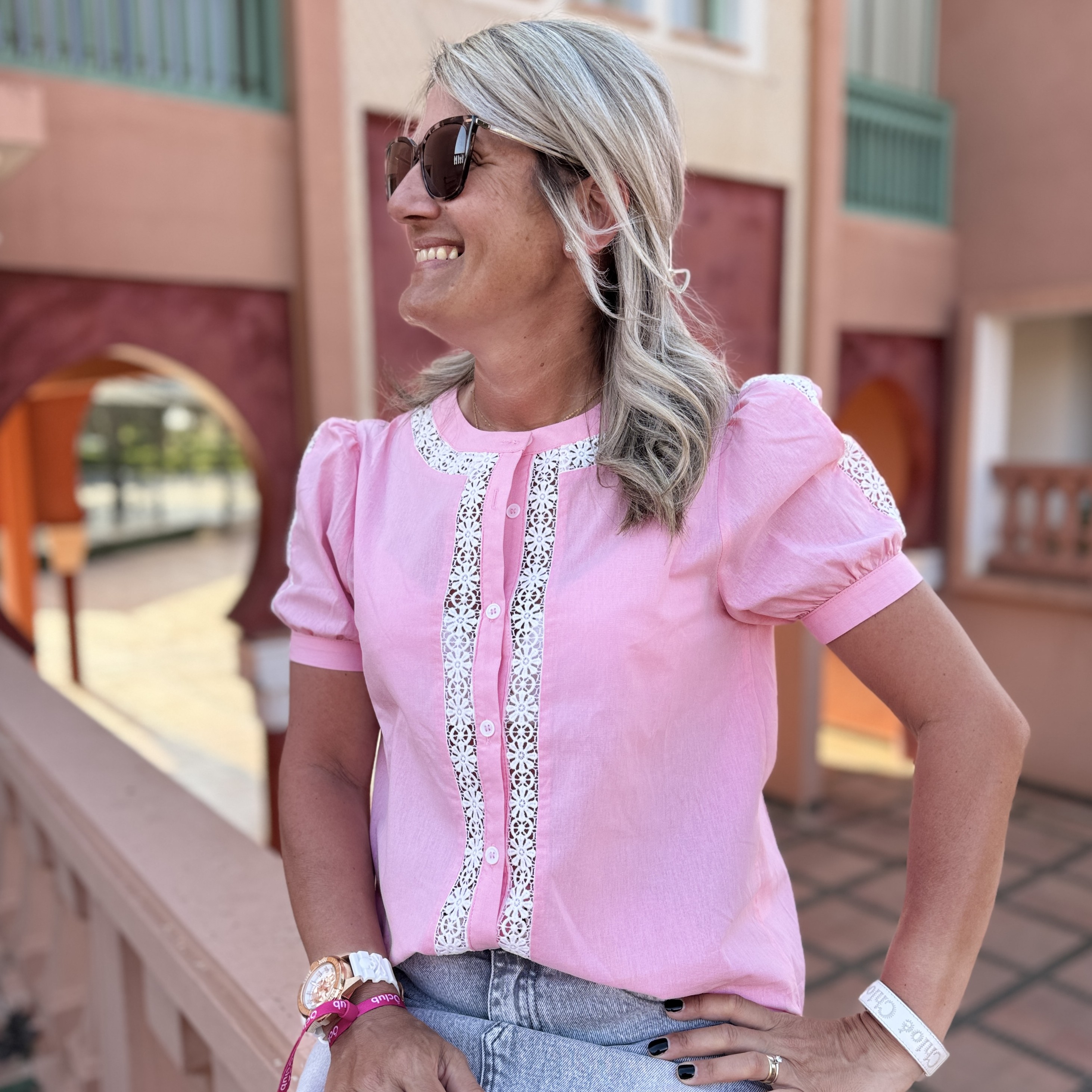 Chemise Donna rose