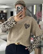 Pull Samuel taupe