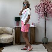Short Spencer rose orange