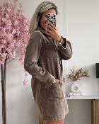 Robe Brenda chocolat