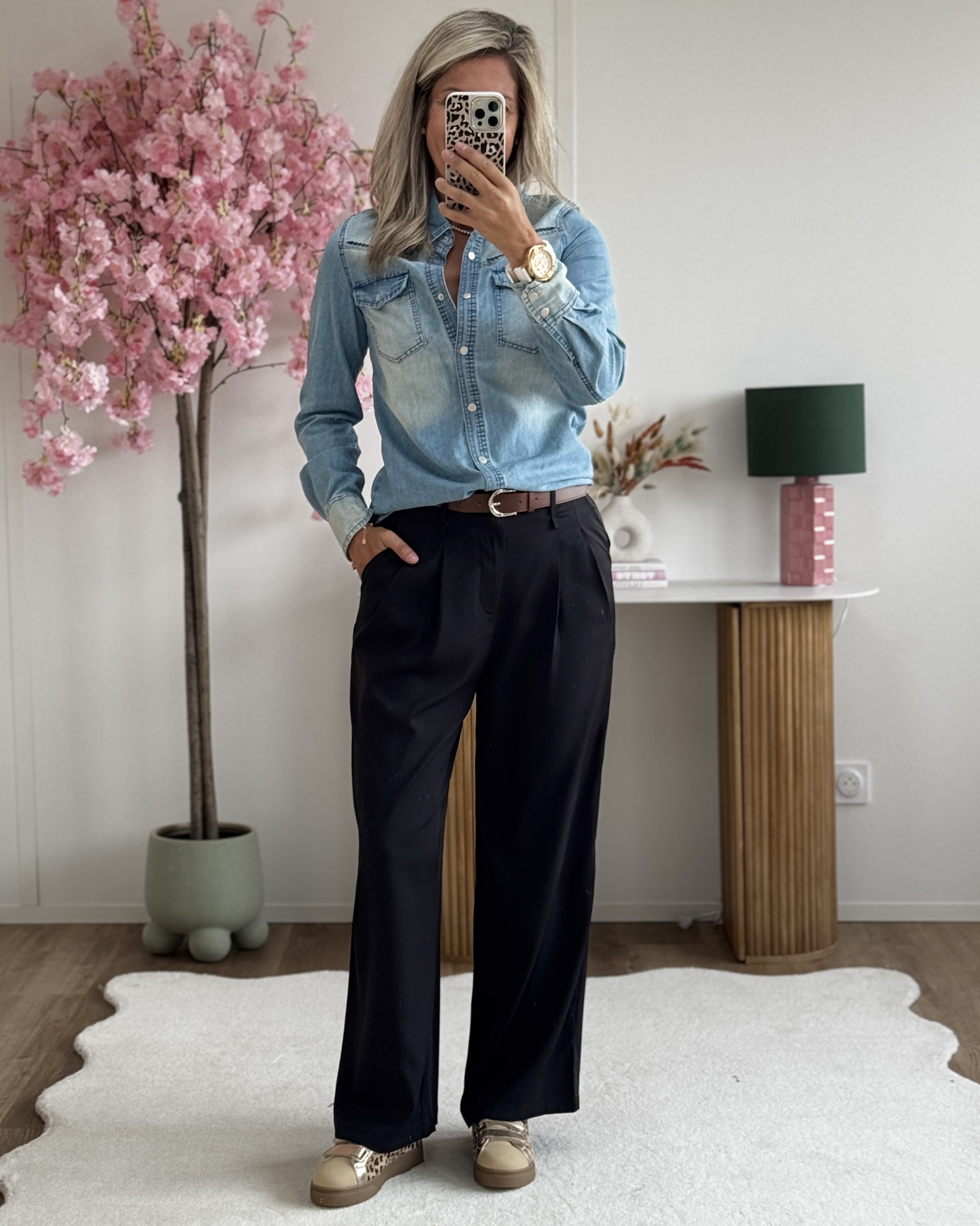 Pantalon Diego noir